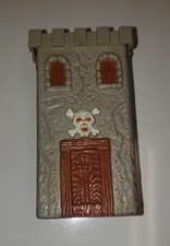 Vintage Arco Dragons N Monsters grey TOWER CASTLE KEEP complete with top 1980s