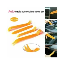 Car Trim Removal Tool Kit Panel Door Pry Dash Interior Clip Set Plastic 4 Pcs