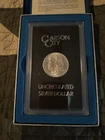 1883-CC Carson City Uncirculated GSA Morgan Silver Dollar
