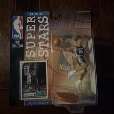 1998/99 TIM DUNCAN 5-inch Mattel NBA San Antonio Spurs figure NBA Super Stars