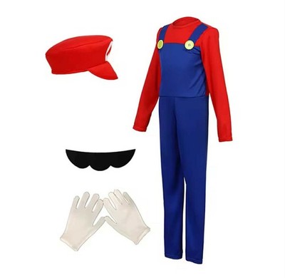 Disguise Super Mario Child 4-12 Years Old Costume