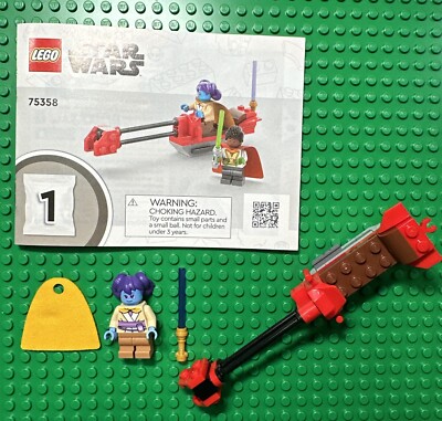 LEGO  Minifig sw1269 Lys Solay | 75358 New Open Box With Speeder!