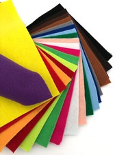 Bastelfilz Filzplatten 20x30 cm  2 mm dick 20 Farben zur Auswahl von Meyco Filz