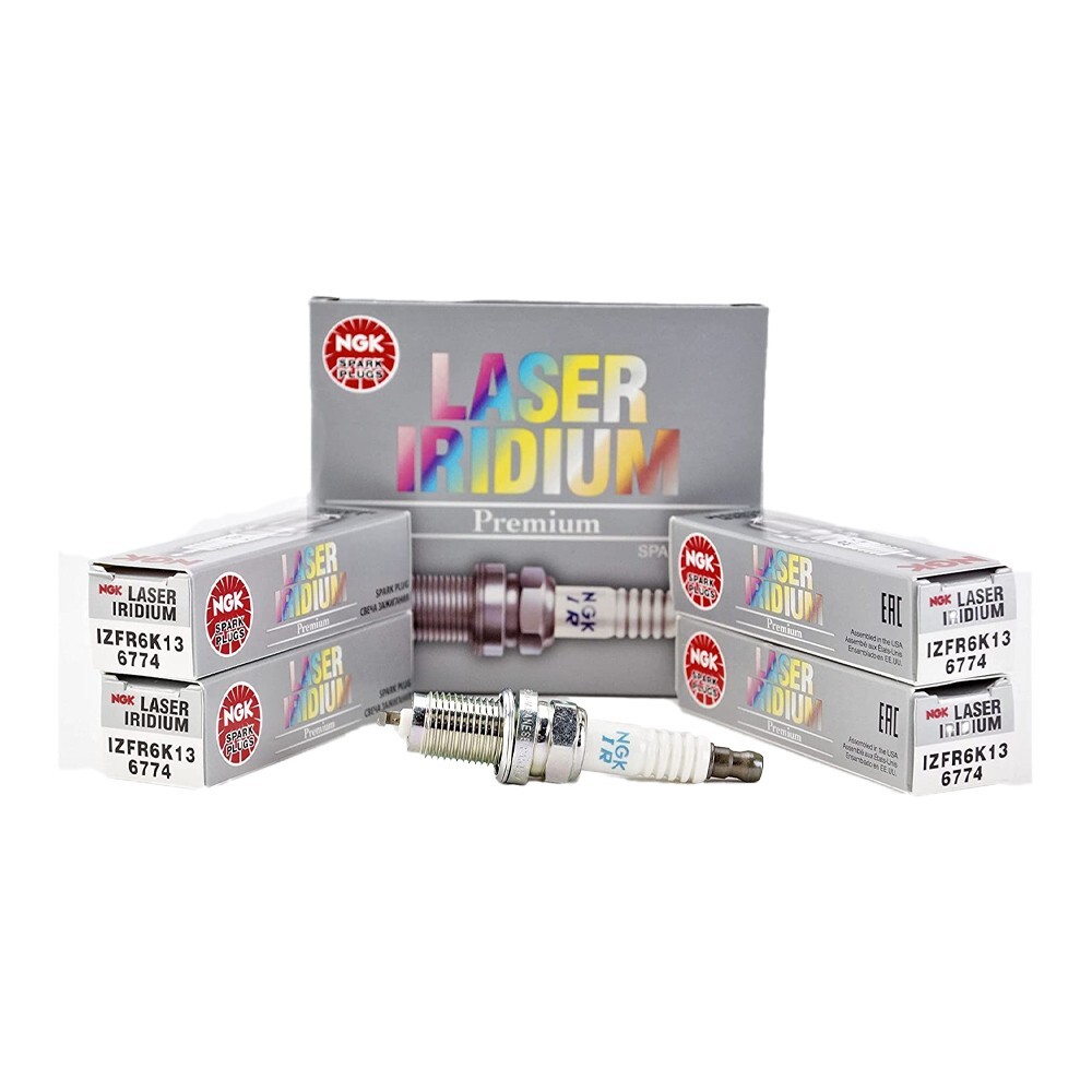 4pc OEM JAPAN NGK Laser Iridium Spark Plug IZFR6K13 For Honda Jazz