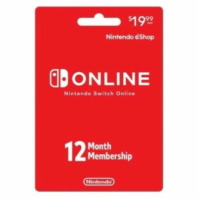 Nintendo Switch Online 12-month Individual