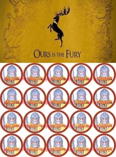 20PCS Game Of Thrones House Baratheon Halberd Axe Army 4cm Plastic Figure Toy