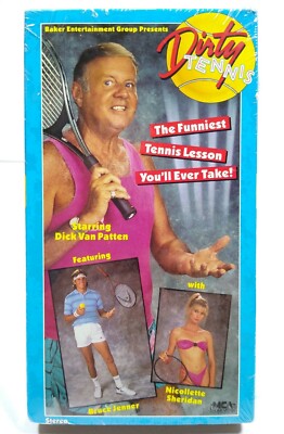 DIRTY TENNIS VHS NEW DICK VAN PATTEN NICOLETTE SHERIDAN BRUCE