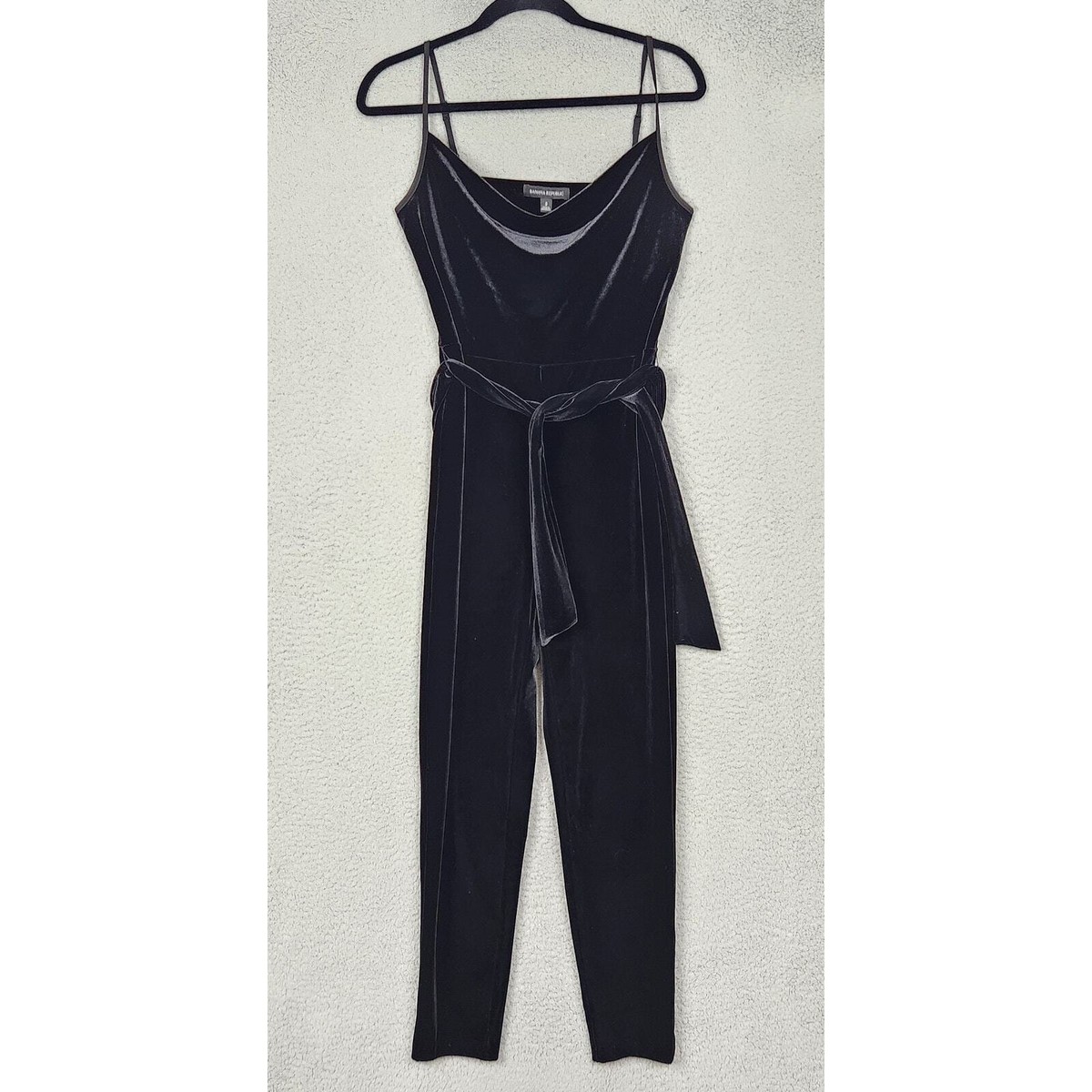 Sleeveless Jumpsuit Velvet Jumpsuit Banana Republic BANANA