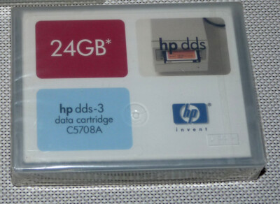 hp c5708a まとめて HP C5708A 24GB DDS-3 Data Tape Cartridges DDS3 New Sealed | eBay