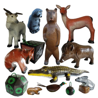 3D Animal Targets Foam Targets Animal Foams for Shooting Practice Self-Healing