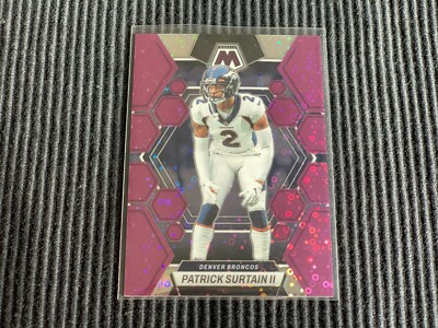2024 PANINI MOSAIC NO HUDDLE #69 PATRICK SURTAIN *PURPLE DISCO #49/50*  BRONCOS