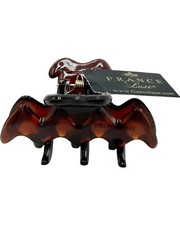 NWT France Luxe Brown Hair Clip Claw Accessory