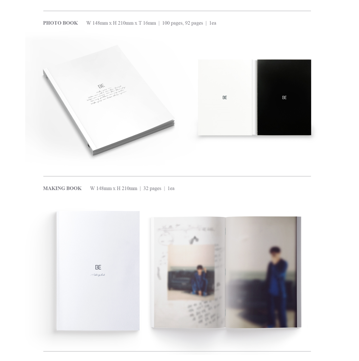 BTS [BE] Deluxe Edition Album CD (Brand New) 8809633189159| eBay