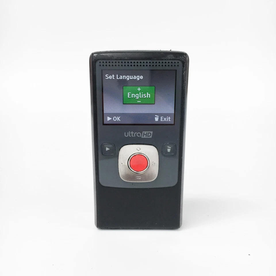 Flip Video Ultra High Definition Camcorder With 8GB Memory - Black U2120B-UK - Image 2 of 4