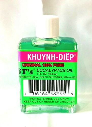 Eucalyptus Oil (Dau Khuynh-diep) - 1fl Oz (Pack of 3) - Picture 2 of 2