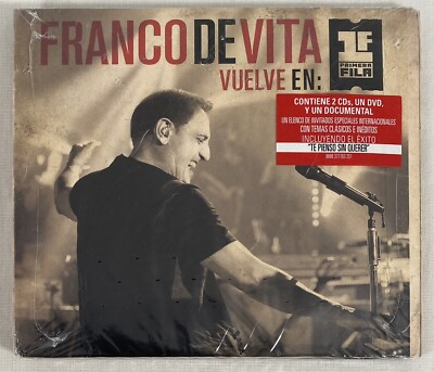 Franco De Vita Vuelve En Primera Fila  2CD 1 DVD  DENTED CASE