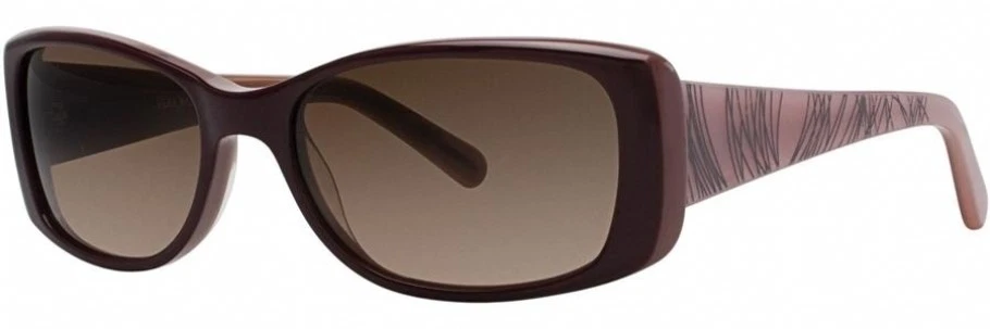 Authentic, Vera Wang Purple Gradient Cat-Eye Sunglasses Vera Wang Sunglasses V261 ME Purple Red Frames with purple  main image 3