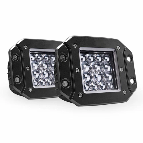 20inch LED Light Bar Flood Spot + 2x 5" 4-Rows Pods + Wiring Kit Offroad SUV ATV - Picture 13 of 24