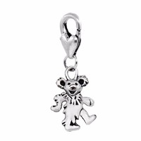 Dancing Bear Grateful Dead Animal Clip On Lobster Claw Dangle Charm For Bracelet Dancing Bear Grateful Dead Animal Clip On Lobster Claw Dangle Charm For Bracelet