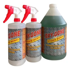 Oxy-Gone Rust Remover & Metal Treatment / 1 Gallon Combo