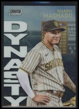 2022 Manny Machado Stadium Club Chrome Dynasty & Destiny #9A - SD Padres