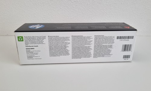 NEW Genuine HP 203A Toner Cartridges Black Magenta Cyan CF540A CF541A CF543A - Photo 4/13