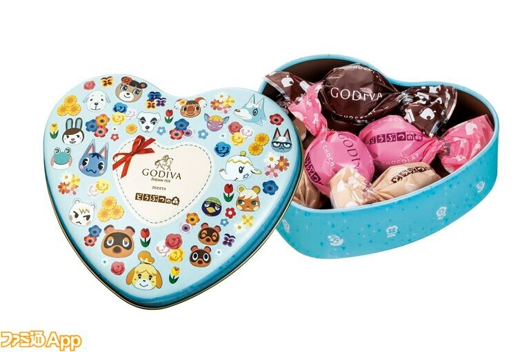GODIVA meets Pikmin & Animal Crossing Chocolate Nintendo