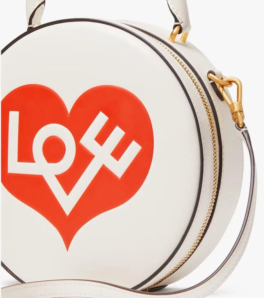 KATE SPADE ALEXANDER GIRARD X KATE SPADE NEW YORK CUORE IN RILIEVO NUOVA CON ETICHETTE