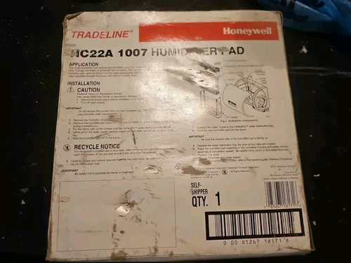 Honeywell HC22A 1007 Humidifier Filter Pad For HE220 HE225 & Aprilaire 110 220