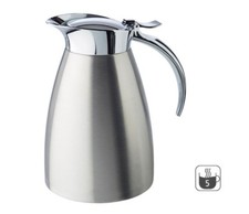 Isolierkanne Kaffeekanne Servierkanne &Oslash; 10,5cm - H&ouml;he: 18cm - 0,6 L Gastlando