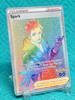 Spark 085/078 Secret Rare Rainbow Full Art Trainer TCG Pokemon Go | eBay Spark 085/078 Secret Rare Rainbow Full Art Trainer TCG Pokemon Go | eBay