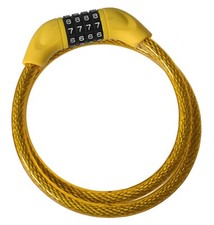 12mm Cable Combination Bike Lock : Longer Length Cable (0.8m)