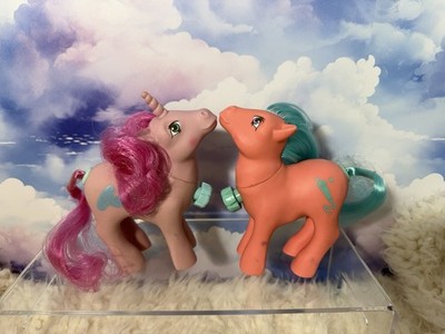 Vintage G1 My Little Pony Dance n Prance ponies  WORKING Twirler and Songster 