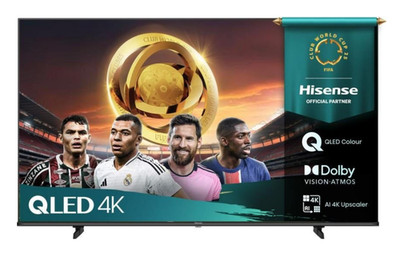 Hisense 50E77Q QLED Fernseher 50 Zoll 126 cm, UHD 4K, SMART TV