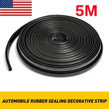 16feet Car Rubber Seal Trim Molding Strip Door Edge Lock Protector All Weather U