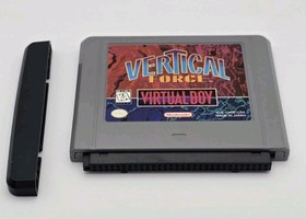Vertical Force Nintendo Virtual Boy Game Cartridge W/ Manual ESRB USA Version