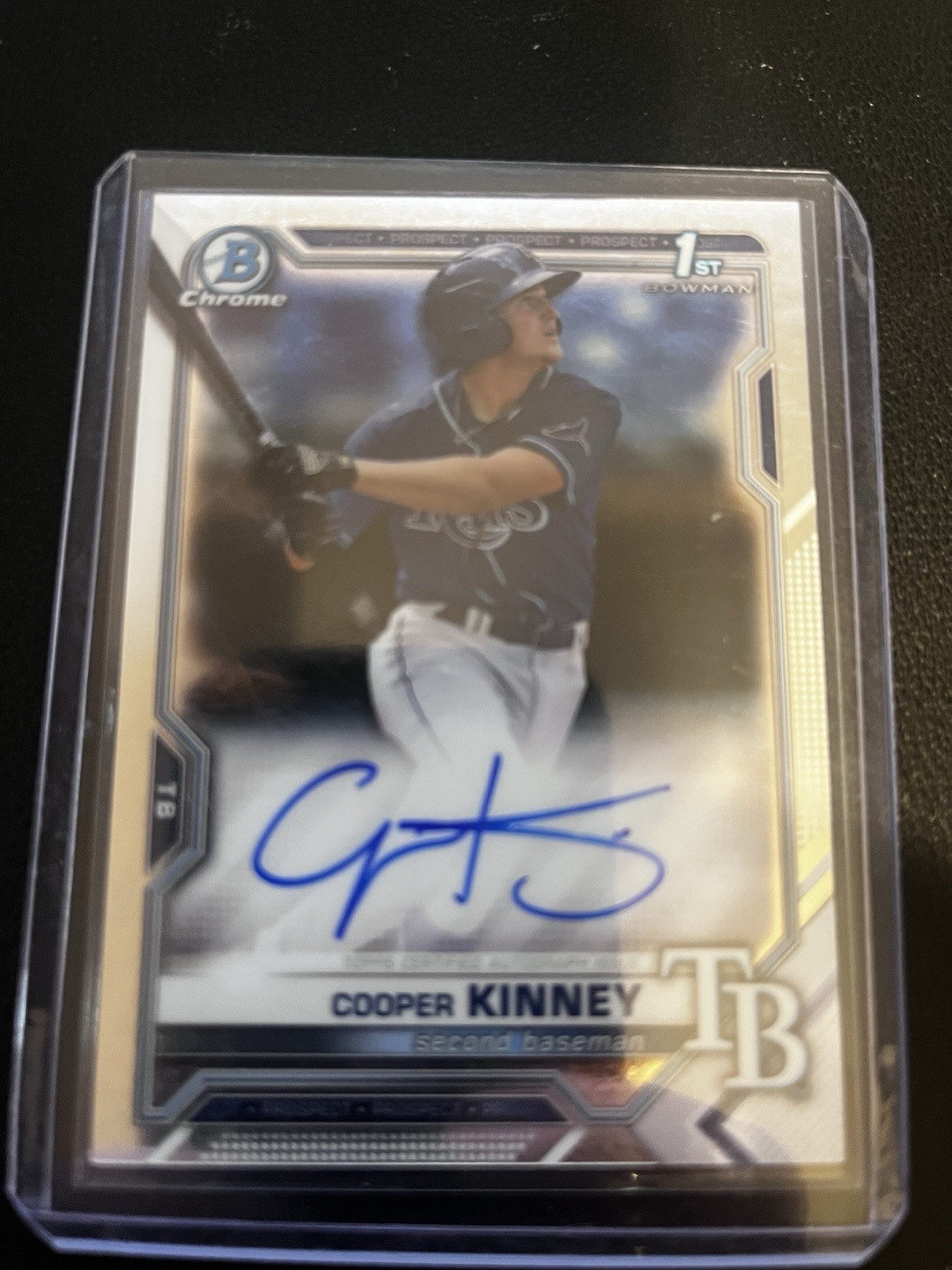 2021 Bowman Draft Chrome COOPER KINNEY 1st Bowman Auto CDA-CK