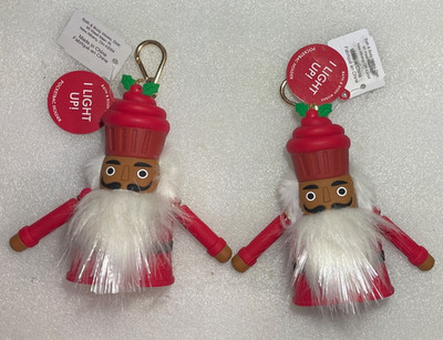 2X Bath & Body Works Wallflower Holder Nutcracker Light Up Christmas