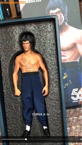 1/6 CHINA.X-H Bruce Lee 李小龙 Statue Figure Sculpture Model Collections Toy Gifts - Picture 3 of 3