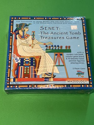 Senet The Ancient Tomb Treasures Game Mazeology Egypt Sealed Board Game 2007 Toy