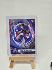 Shota Imanaga Rookie Card 2024 Bowman’s Best #16 - Cubs. rookie card picture