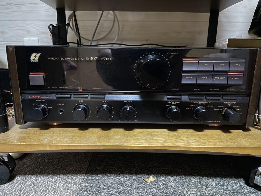 Sansui Au-α907l Extra Integrated Amplifier Vintage Stereo Amp