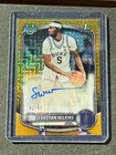 Sebastian Wilkins 2025-26 Bowman U Chrome 1ST Mojo Auto GOLD #/50 DUKE🔥