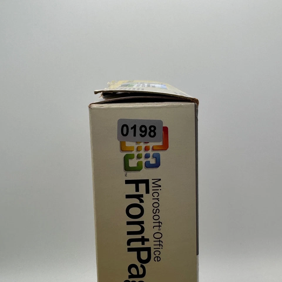 CD de colección Microsoft FrontPage 2003 2000 actualización software de diseño web Windows XP Foto 3 de 4