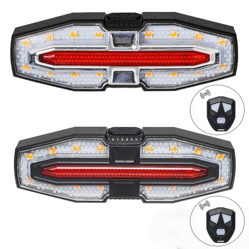 Bicycle Remote Control Turn Signal Tail Light Usb Charging  Light - Bild 1 von 16