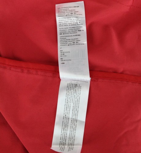 Desigual EU38 Mujer Chaqueta Delphine Floral Rojo Largo Medio Gabardina Estilo - Imagen 8 de 10
