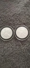 Lot of 2 American BU Silver Eagle Coins 2020,&2022. 1oz. Fine Silver