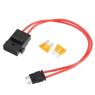 32V Standard Fusible Adaptateur Robinet Fusible Trousse 2pcs 5A Lame Fusible - Photo 1/4