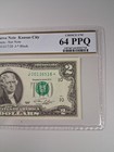 1976 $2 KANSAS CITY Star Note Two Dollar Bill PCGS 64PPQ 640K — photo 3