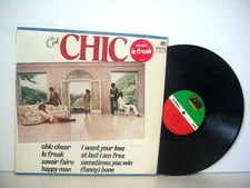 CHIC C’est Chic original LP from 1978 (ATLANTIC SD 19209). Hype Sticker Le Freak